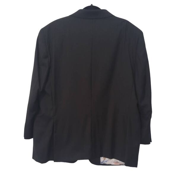 Joseph Abboud Chicago Blackhawks Men's 100% Wool Blazer 46R/42R - Picture 5 of 9